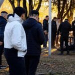 Disturbios ocurridos durante la desconcentración del público tras la final de la Liga Cañadense. Foto: Gentileza.
