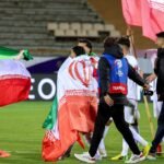 Jugadores de la selección de Irán durante un partido oficial internacional, en una imagen de archivo tomada en el campo de juego. Foto de archivo.