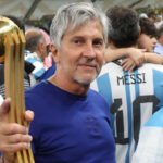 Jorge Messi, una de las figuras más importantes en la vida y carrera del capitán argentino. Foto de archivo tomada durante el Mundial de Qatar 2022.