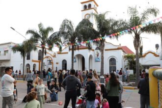Vecinos y familias participaron de los festejos por la Fiesta Patronal y el 113° aniversario de Laguna Paiva, en una jornada de encuentro y celebración comunitaria.