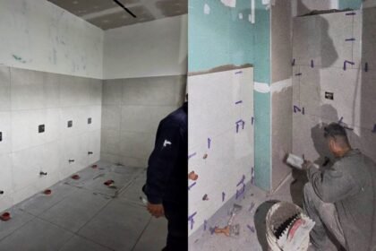 Trabajos de remodelación y modernización en los sanitarios de la Terminal de Ómnibus de Santa Fe.