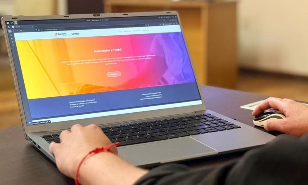 La plataforma Timbó forma parte del proceso de transformación digital impulsado por el Gobierno de Santa Fe para modernizar la administración pública.