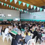 Socios, deportistas, familias, dirigentes y vecinos participan del almuerzo conmemorativo por los 100 años del Club Social y Deportivo Alumni de Laguna Paiva, en un encuentro que reunió a toda la comunidad.