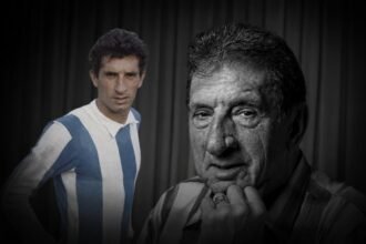 Antonio Rattín, histórico capitán e ídolo de Boca Juniors, durante una etapa emblemática de su carrera. Foto de archivo.