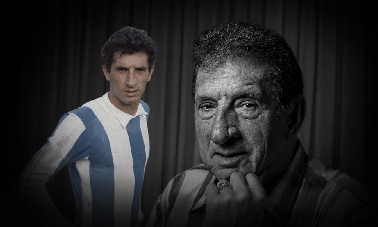 Antonio Rattín, histórico capitán e ídolo de Boca Juniors, durante una etapa emblemática de su carrera. Foto de archivo.