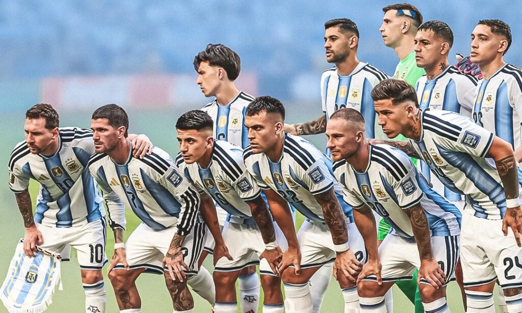 La formación inicial de la Selección Argentina durante el Mundial 2026. Foto de archivo.