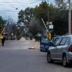 Sector del asentamiento de barrio Ludueña, en Rosario, donde ocurrió la balacera que dejó tres personas heridas. Foto: Rosario3.