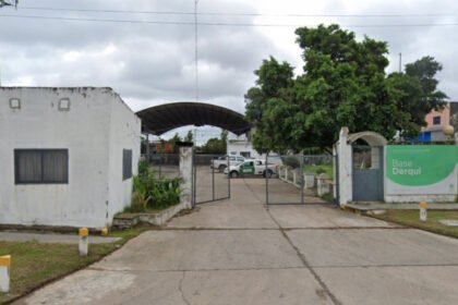 Base Derqui, ubicada en barrio Los Hornos, sede operativa de la Municipalidad de Santa Fe donde funcionan las direcciones de Hidráulica e Ingeniería.