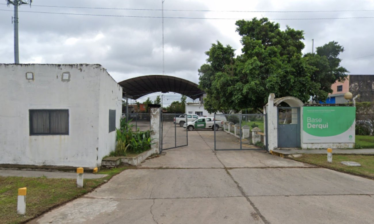 Base Derqui, ubicada en barrio Los Hornos, sede operativa de la Municipalidad de Santa Fe donde funcionan las direcciones de Hidráulica e Ingeniería.