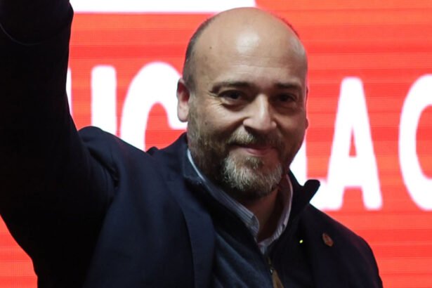 Sergio Basile durante un acto partidario de la Unión Cívica Radical (UCR), en una imagen de archivo.