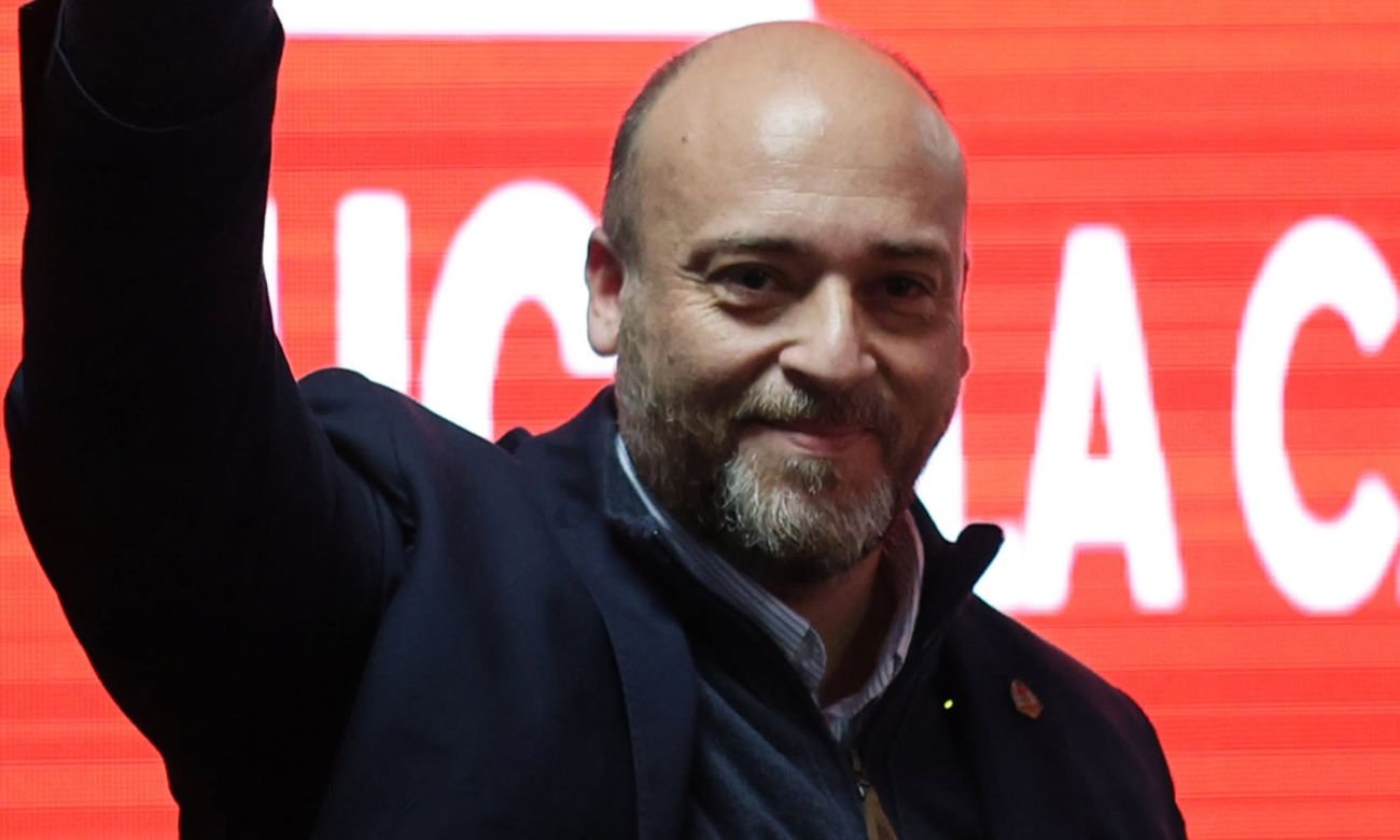 Sergio Basile durante un acto partidario de la Unión Cívica Radical (UCR), en una imagen de archivo.