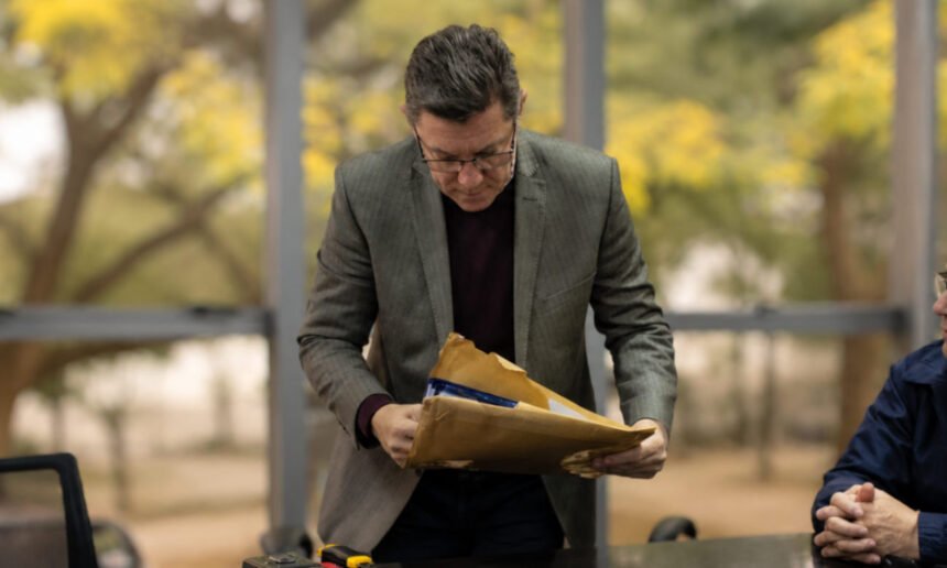 Rodrigo Borla, senador provincial por el departamento San Justo, participó del acto de apertura de ofertas para la reconstrucción de un tramo estratégico de la Ruta Provincial 39.