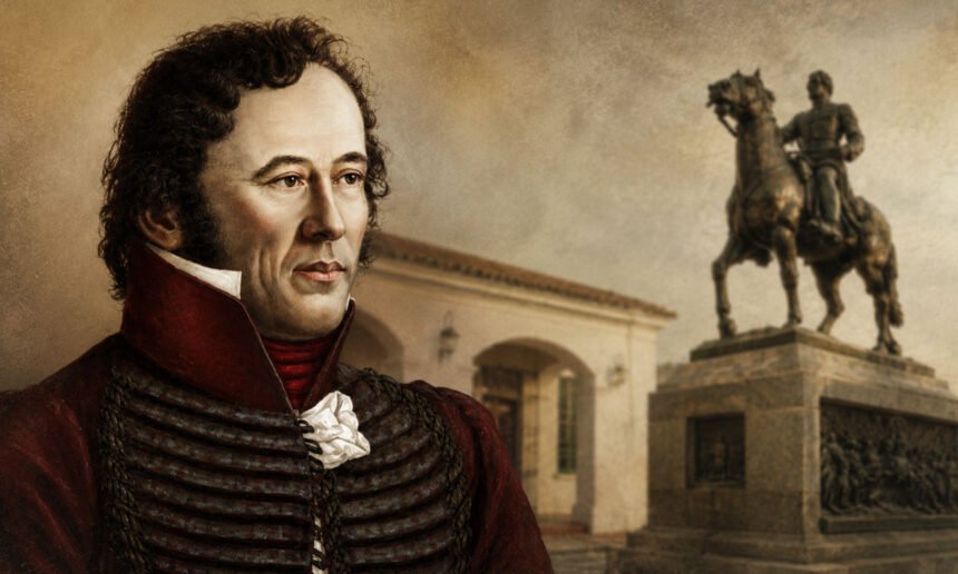 El Brigadier Estanislao López, figura central en la historia de Santa Fe y uno de los principales referentes del federalismo argentino. Foto: Archivo.