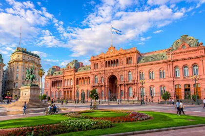 Casa Rosada, sede del Poder Ejecutivo Nacional, donde se analizan las medidas vinculadas a la organización de actividades oficiales.