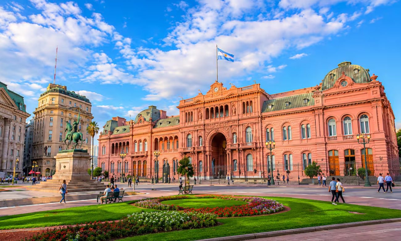 Casa Rosada, sede del Poder Ejecutivo Nacional, donde se analizan las medidas vinculadas a la organización de actividades oficiales.