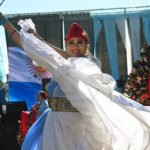 Archivo. Acto y celebraciones por el Día de la Independencia durante una edición anterior del tradicional "9 de Julio en Aristóbulo" en la ciudad de Santa Fe.