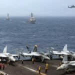 Aviones y sistemas militares estadounidenses participan de la ofensiva sobre objetivos iraníes en medio de la escalada del conflicto en Medio Oriente.