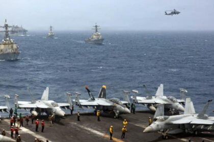 Aviones y sistemas militares estadounidenses participan de la ofensiva sobre objetivos iraníes en medio de la escalada del conflicto en Medio Oriente.