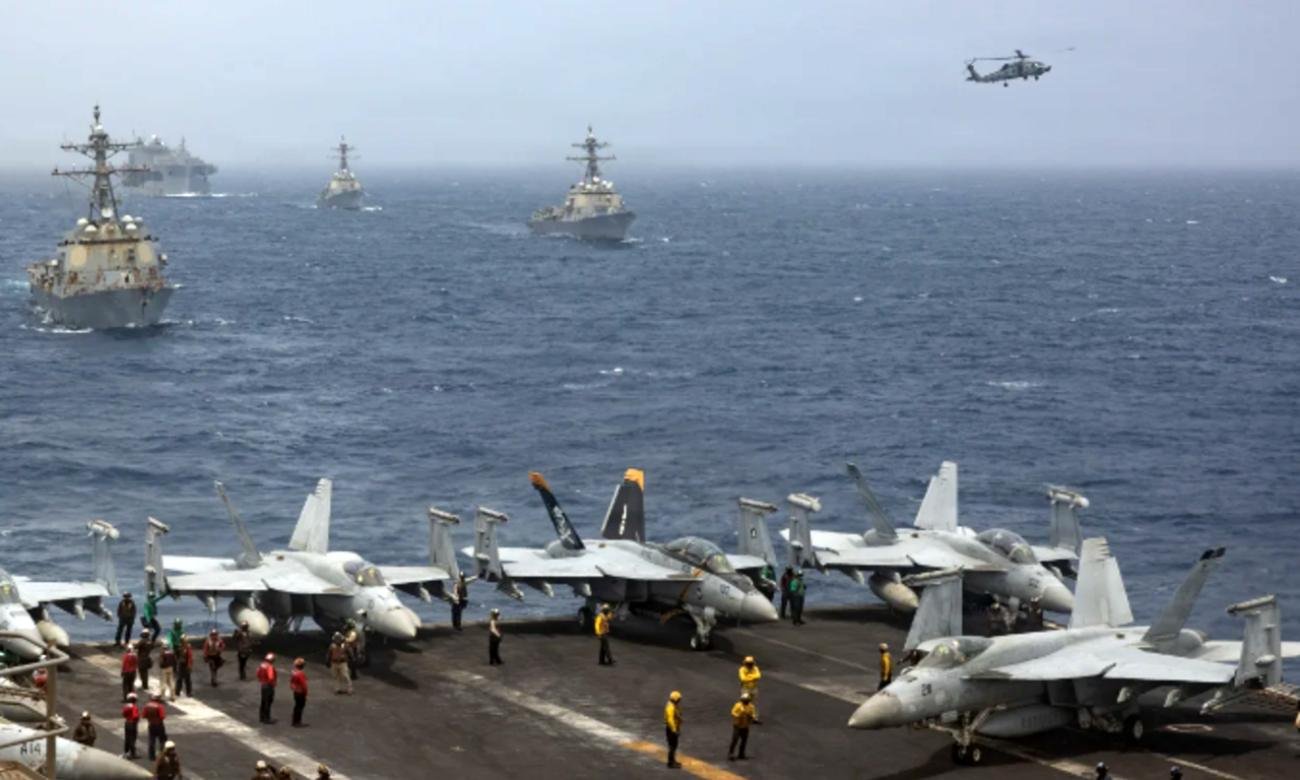Aviones y sistemas militares estadounidenses participan de la ofensiva sobre objetivos iraníes en medio de la escalada del conflicto en Medio Oriente.