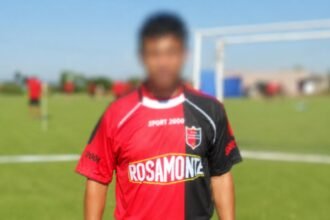 El exjugador de Colón durante su etapa en Deportivo Rosamonte, de Entre Ríos, en una imagen de archivo