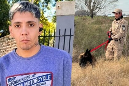Efectivos de la Policía de Investigaciones realizaron rastrillajes en una zona rural de Serodino, donde encontraron el cuerpo que luego fue identificado como el de Gastón Montenegro, el joven desaparecido tras un presunto secuestro en Capitán Bermúdez. Foto de archivo.