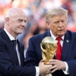 Gianni Infantino durante una presentación oficial de FIFA, en el marco de la organización del Mundial 2026.