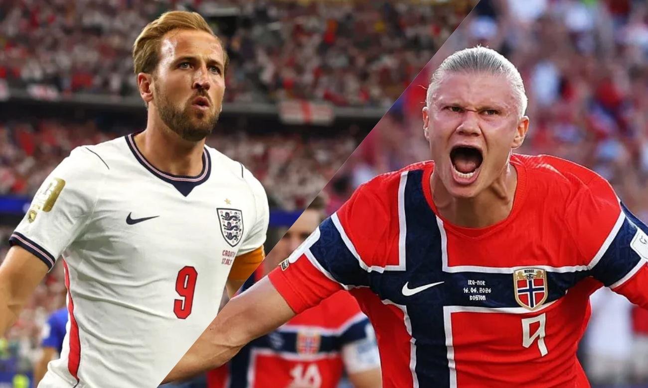 Erling Haaland y Harry Kane, dos de los grandes goleadores del fútbol mundial, serán protagonistas del duelo entre Noruega e Inglaterra.