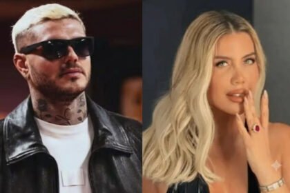 La empresaria Wanda Nara y el futbolista Mauro Icardi, en una imagen de composición. Foto de archivo.