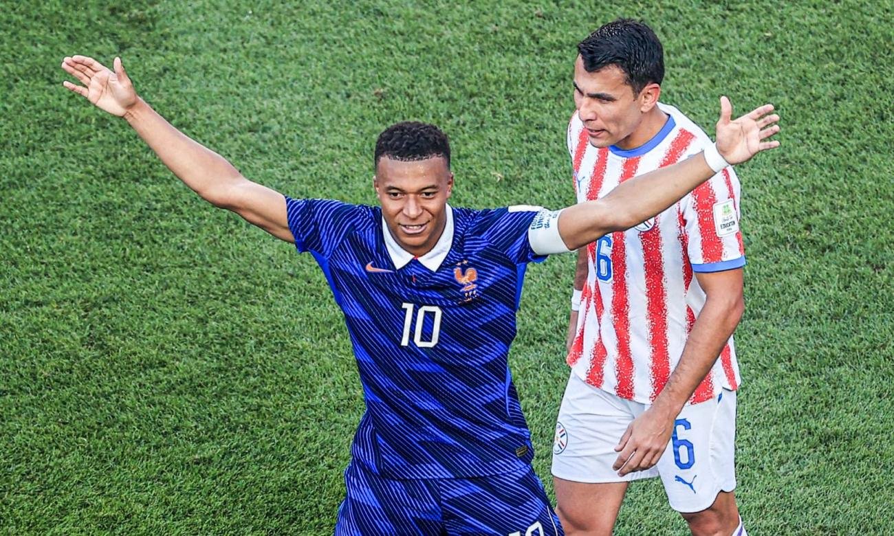 Kylian Mbappé durante un partido con la selección de Francia en el Mundial 2026. Foto de archivo.