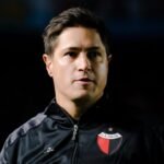 Ezequiel Medrán, entrenador de Colón, durante un partido del equipo en la Primera Nacional. Foto de archivo.