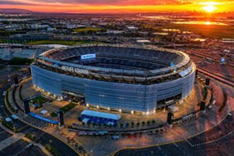 Vista general del MetLife Stadium, en East Rutherford, Nueva Jersey, sede de importantes eventos deportivos internacionales. Foto: archivo.