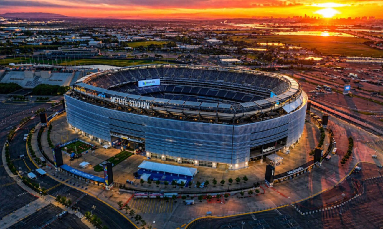 Vista general del MetLife Stadium, en East Rutherford, Nueva Jersey, sede de importantes eventos deportivos internacionales. Foto: archivo.