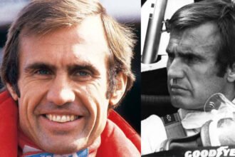 Carlos "Lole" Reutemann durante su brillante paso por la Fórmula 1, donde se consolidó como una leyenda del automovilismo y una de las máximas figuras del deporte argentino con reconocimiento mundial. Foto de archivo.