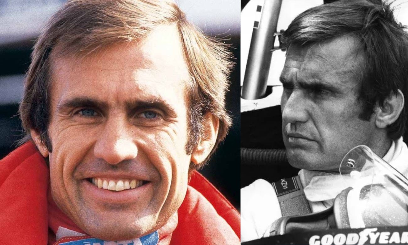 Carlos "Lole" Reutemann durante su brillante paso por la Fórmula 1, donde se consolidó como una leyenda del automovilismo y una de las máximas figuras del deporte argentino con reconocimiento mundial. Foto de archivo.