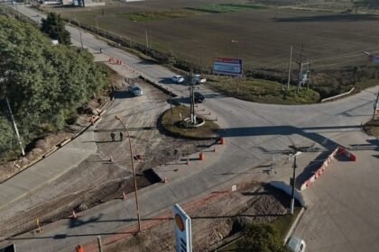 Trabajos iniciales de repavimentación y construcción de infraestructura sobre la Ruta Provincial 5, en el corredor que conecta Santa Fe, Recreo y Monte Vera.