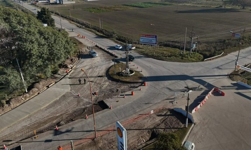 Trabajos iniciales de repavimentación y construcción de infraestructura sobre la Ruta Provincial 5, en el corredor que conecta Santa Fe, Recreo y Monte Vera.