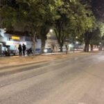 Bulevar Gálvez de Santa Fe tras el operativo especial de limpieza realizado luego de los festejos por la Selección Argentina. Los equipos municipales trabajaron para recuperar el espacio público.