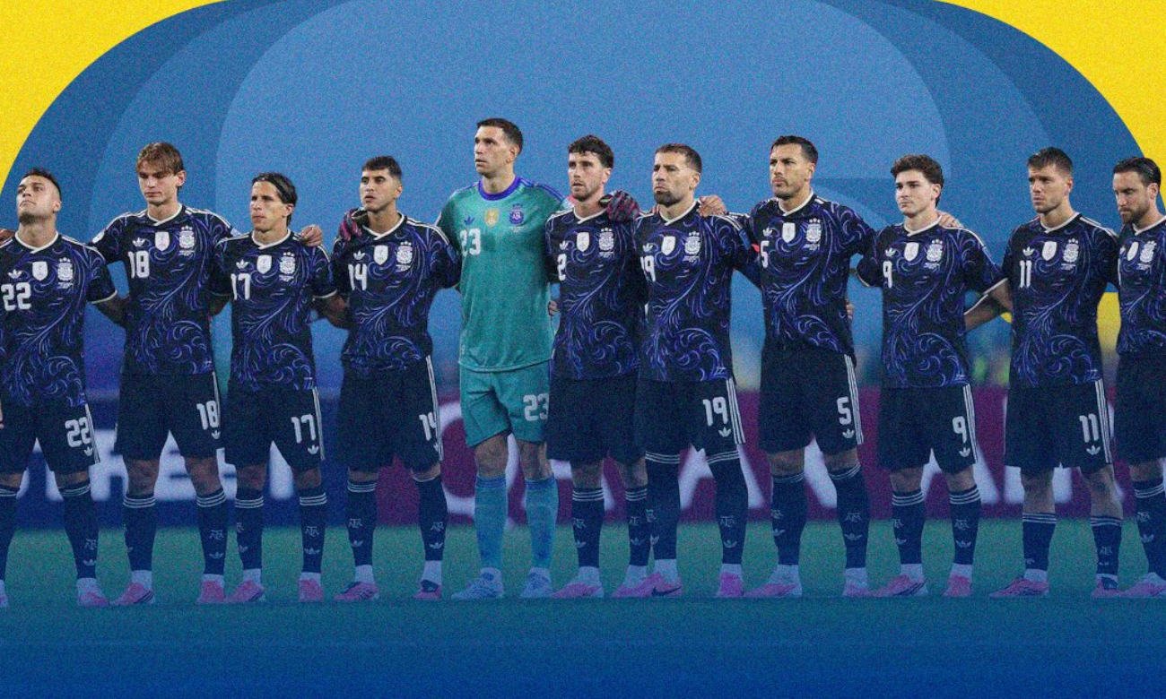 Publicación de Rosario Central en homenaje a la Selección argentina tras la final del Mundial 2026, que generó debate en redes sociales.
