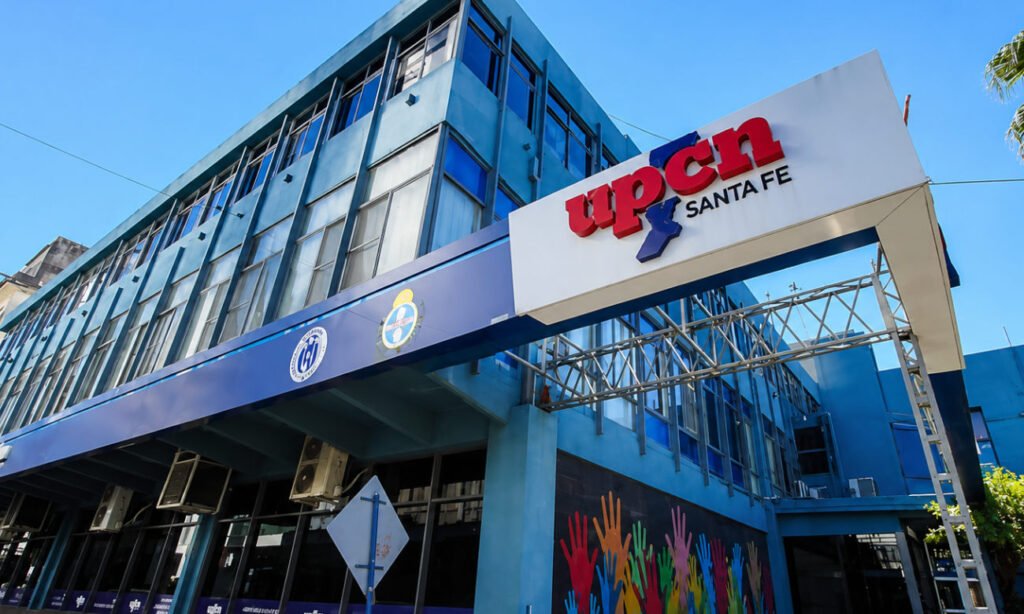Sede de UPCN Santa Fe en la ciudad capital. El gremio representa a los trabajadores de la administración pública provincial. Imagen de archivo.