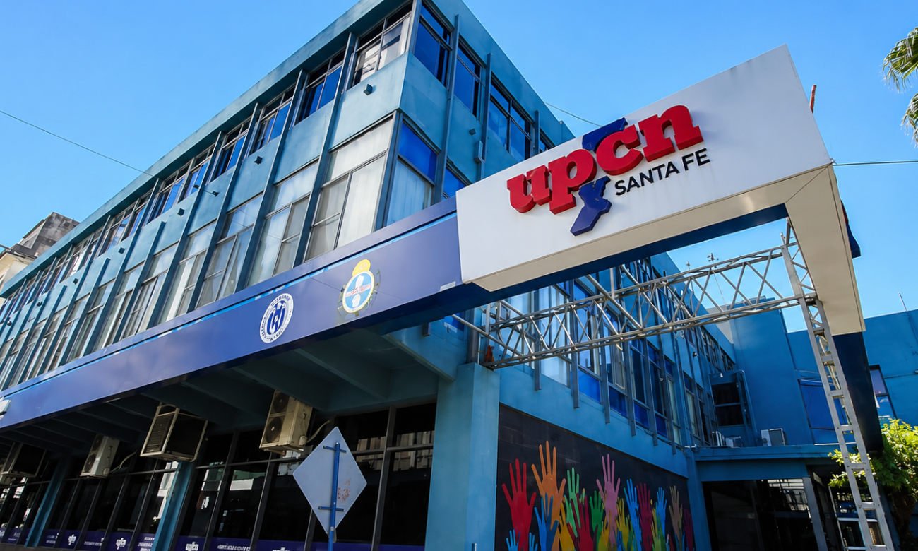 Sede de UPCN Santa Fe en la ciudad capital. El gremio representa a los trabajadores de la administración pública provincial. Imagen de archivo.
