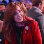 Victoria Villarruel durante una actividad institucional vinculada a su rol como vicepresidenta de la Nación.