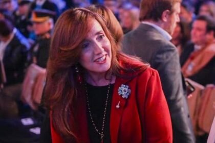 Victoria Villarruel durante una actividad institucional vinculada a su rol como vicepresidenta de la Nación.