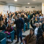 Asamblea de trabajadores de ASOEM durante una jornada de participación gremial. Foto: Prensa ASOEM.