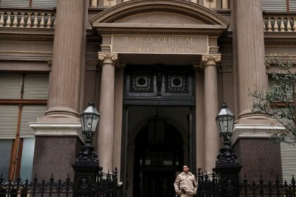 Fachada del Banco Central de la República Argentina (BCRA). Imagen de archivo.