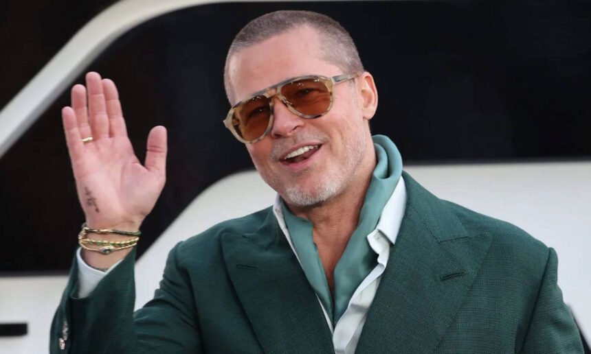 Brad Pitt durante una de sus apariciones públicas. Foto de archivo.