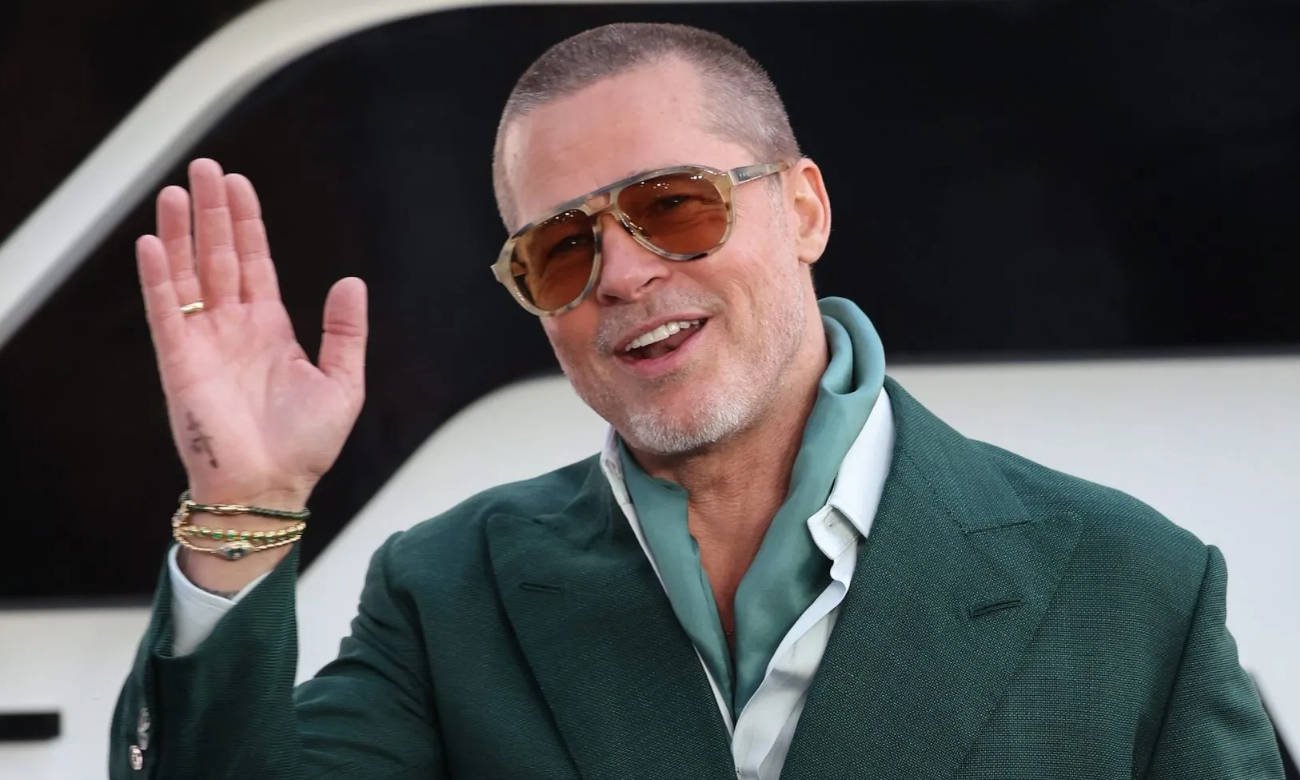 Brad Pitt durante una de sus apariciones públicas. Foto de archivo.