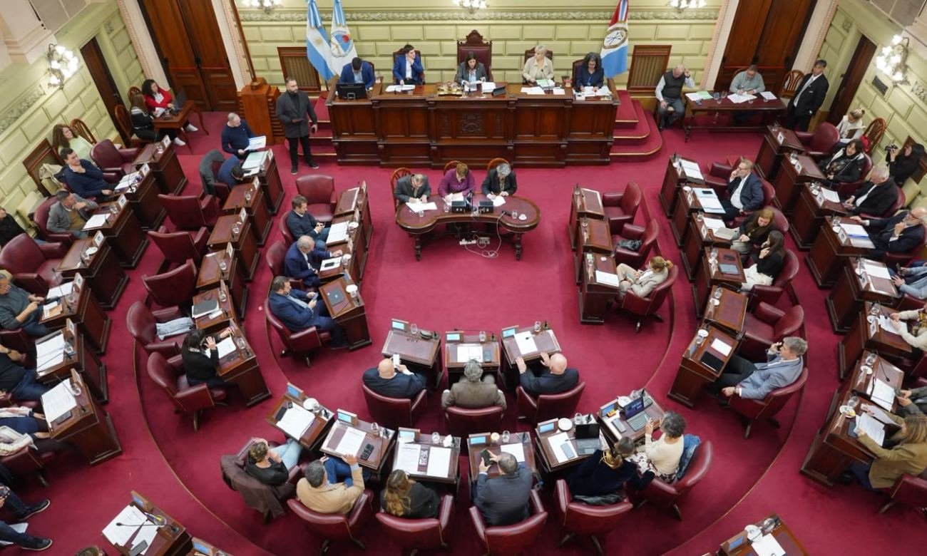 Sesión de la Cámara de Diputados de Santa Fe, en una imagen de archivo.