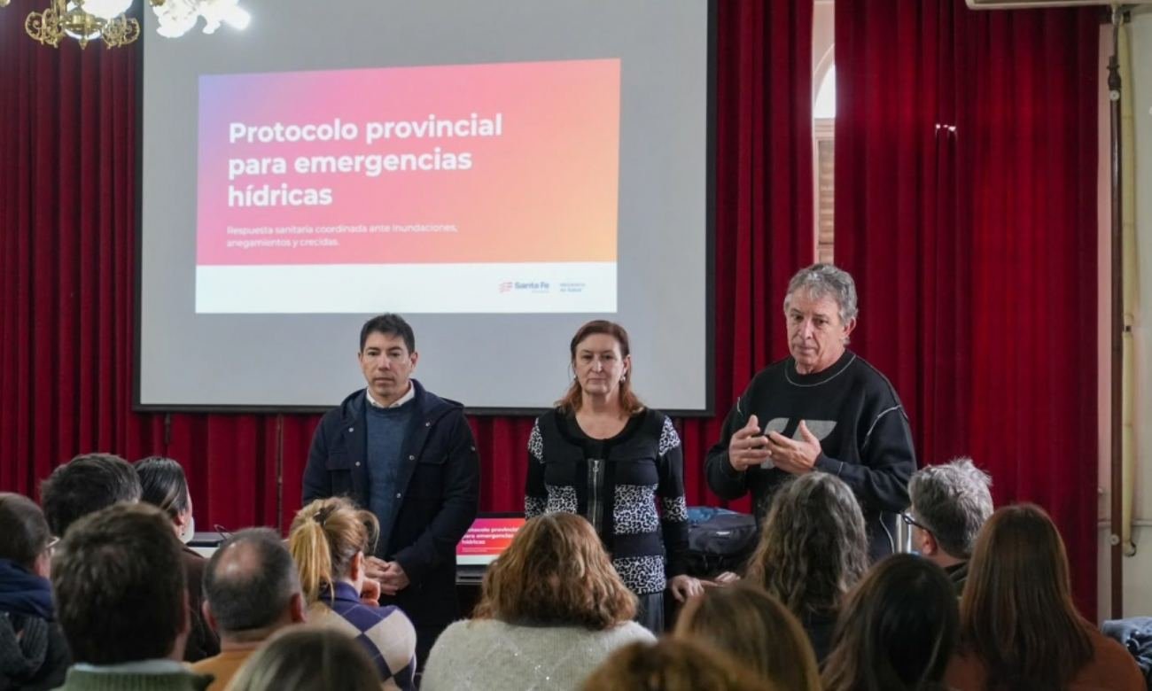 Equipos de salud de Santa Fe participan de capacitaciones y acciones de prevención destinadas a fortalecer la respuesta ante emergencias.