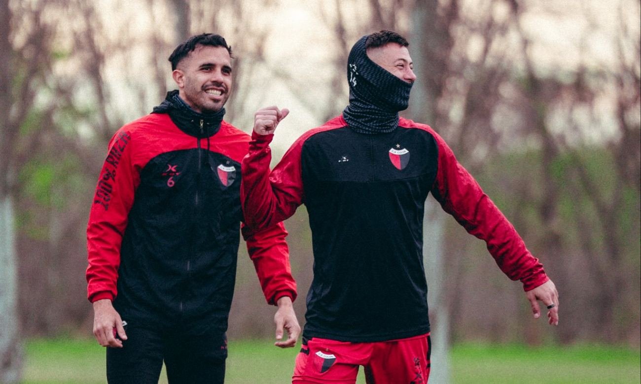 Colón durante un entrenamiento previo a uno de sus compromisos por la Primera Nacional. Foto de archivo.