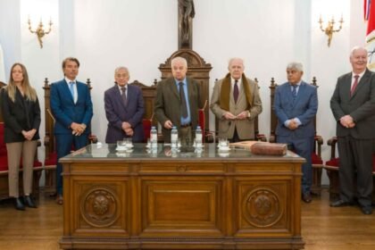 Miembros de la Corte Suprema de Justicia de Santa Fe. Fotografía de archivo.